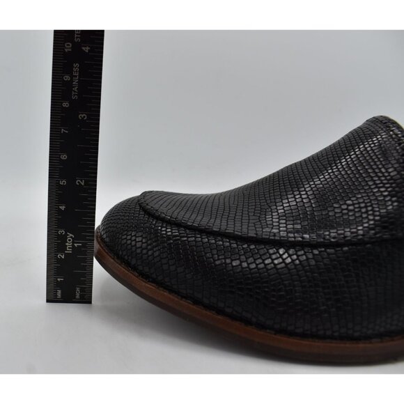 Sofft Womens Size 8.5 Napoli Black Leather Slip On Loafers Shoes - Picture 9 of 14